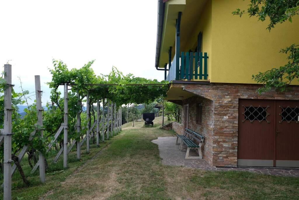Vikend Hisa Vrhe Villa Senovo Bagian luar foto